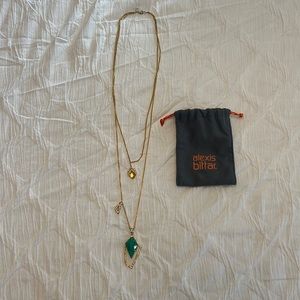 Pre-loved Alexis Bittar long-layered necklace